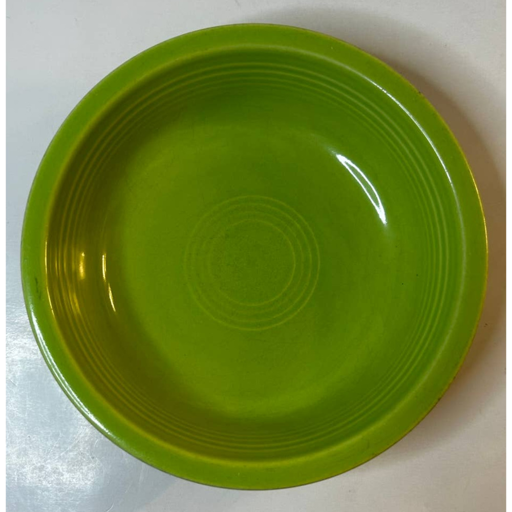 VTG RARE Fiesta Ware Chartreuse Nappy Soup/Cereal Bowl 7" By Homer Laughlin EUC